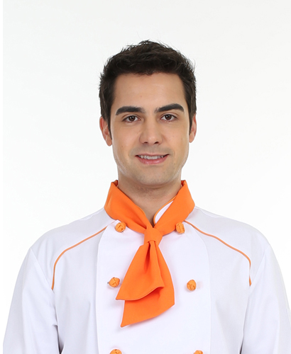 111-고리형 오렌지 목스카프