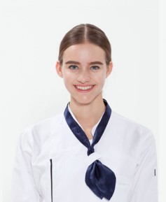 S-116 블루 공단 목스카프 ㅡㅡㅡㅡㅡ※ ((목스카프고리조리복전용))※