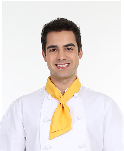 106 - 고리형 노랑색 목스카프