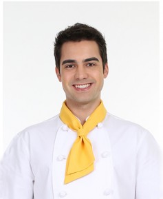 106 - 고리형 노랑색 목스카프