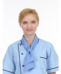 102 - 고리형 소라색 목스카프