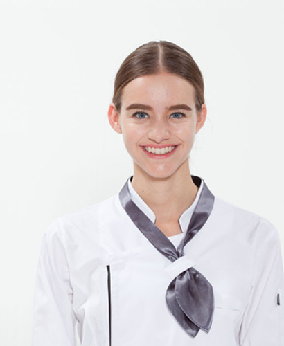 S-117 회색공단 목스카프ㅡㅡㅡㅡㅡㅡ ※ ((목스카프고리조리복 전용))※