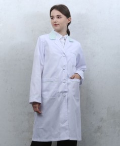 ▣ DR-21 긴팔 옥색카라 배색