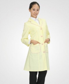 ◈ DR-30 노랑 핑크띠 여 의사복 ◈