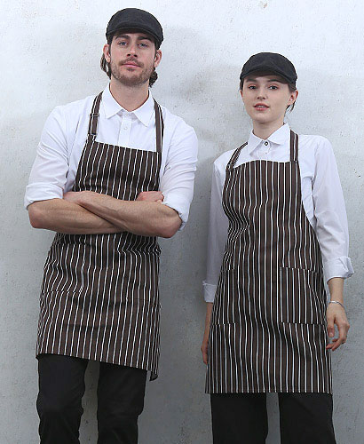 AP-904 갈색줄앞치마