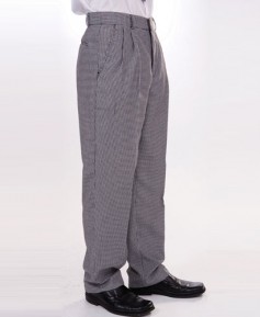 P-4 남성 검정체크 바지