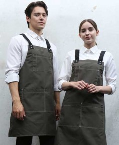 AP-531-1 진카키 스티치 앞치마 뒤H형(51)