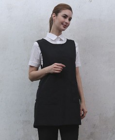 AP-8102 포그니 검정원피스앞치마 ㅡㅡ(특대있음)