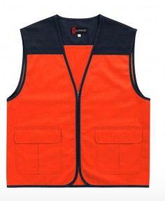 CJ-LD21 오렌지 V넥 조끼