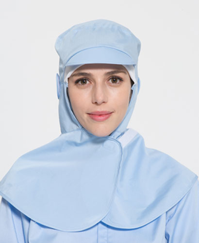 C-316 소라 어깨덮힘 귀고리형 식품모자