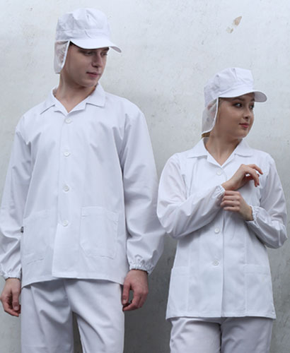 HA-107 ※ 긴팔 백색 드라이쿨스판덱스ㅡ (T/C 32수 상의)