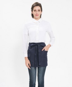 AP-217 랩형 곤색미니앞치마