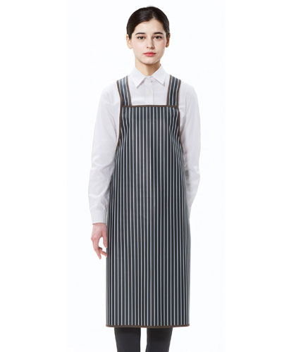 AP-3030 검정줄지 방수앞치마(중)