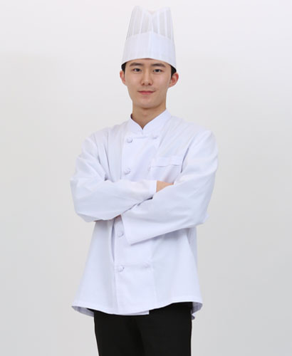 CO-21 기본조리복 긴팔 (20수/30수원단)