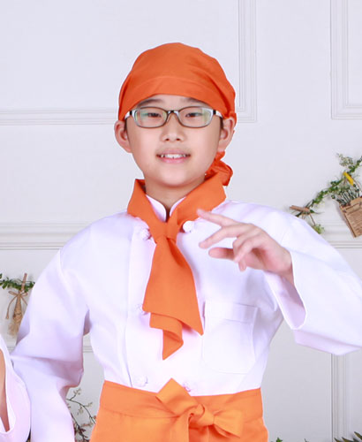 K-40 오렌지 두건 ㅡㅡ오렌지 목스카프 선택