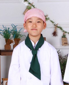 K-55 적색 줄 두건 ㅡㅡㅡㅡㅡㅡㅡK-56 녹색 목스카프