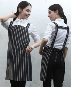 AP-7906 검정줄지 H형앞치마ㅡㅡㅡ ((포그니원단))(49)