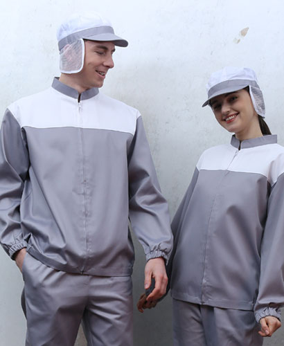 W-138 지퍼 그레이배색 상의ㅡㅡㅡ＃  [20수 면혼방] ★ 빅사이즈있음