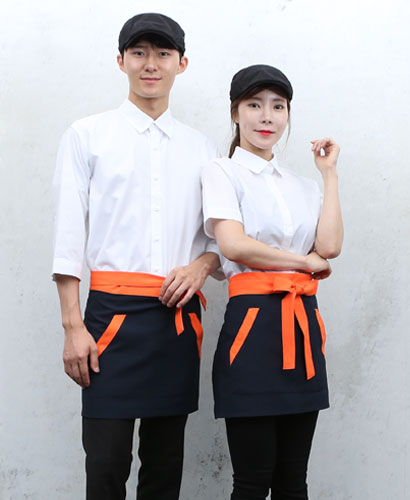 AP-845 네이비 주황배색끈 미니