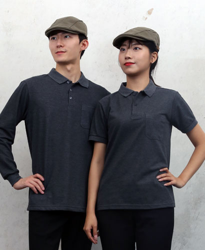 ▶T-52 차콜 폴로티셔츠 ㅡㅡㅡㅡㅡㅡ(주머니있음)