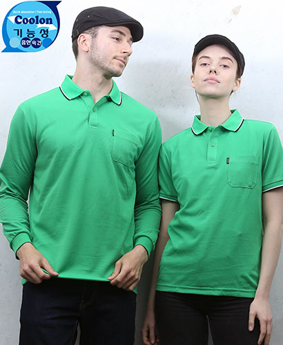 T-11 그린 기능성 단체복 ◀ㅡㅡㅡㅡ(주머니있음)