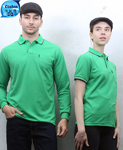 T-11 그린 기능성 단체복 ◀ㅡㅡㅡㅡ(주머니있음)