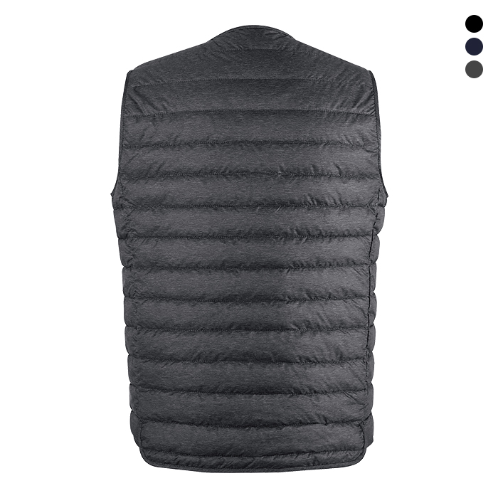 V-220 그레이 V 넥 경량조끼