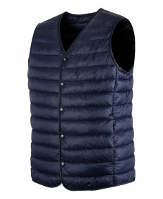 V-220 네이비 V 넥 경량조끼