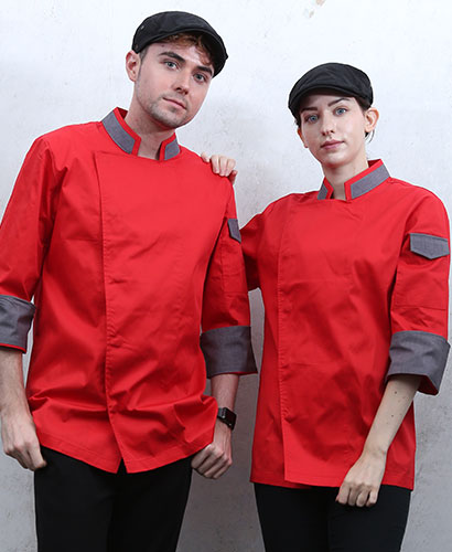 KO-709-4 레드 그레이포인트 칠부 (232)