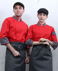 KO-709-4 레드 그레이포인트 칠부 (232)