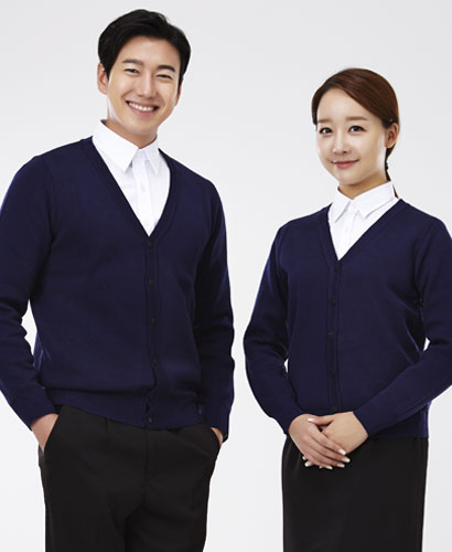 G-72 네이비 무지 가디건 (남성/여성)