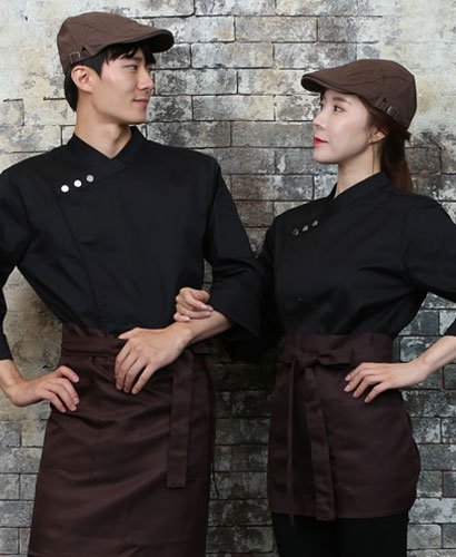 KO-721-1 블랙 크로스넥 칠부 (212)