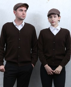 G-90 커피 무지가디건 (남성/여성)