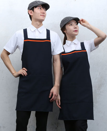 AP-412 X형 네이비 가슴 띠 포인트