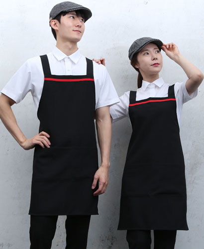 AP-411 X형 블랙 가슴 띠 포인트