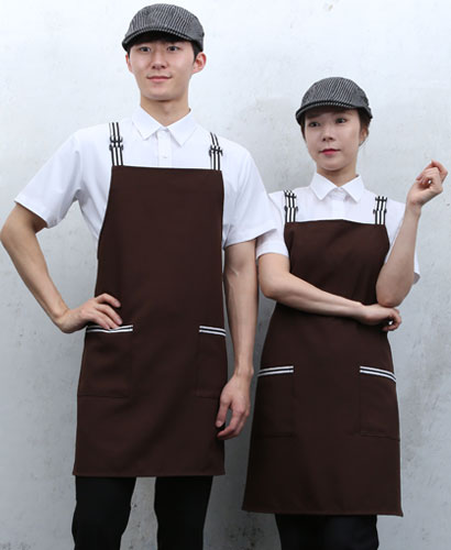 AP-409 커피 어깨 스트라이프 포인트