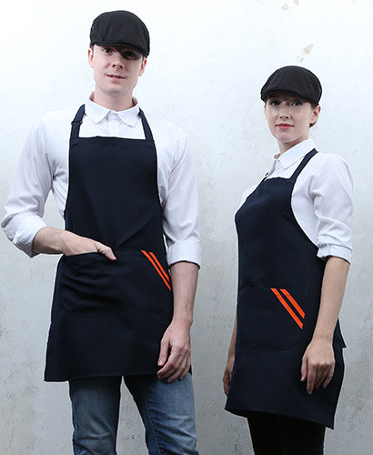 AP-934 네이비 사선 두줄 띠 주머니