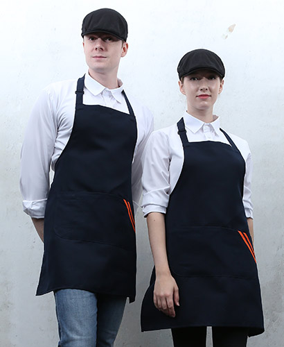 AP-934 네이비 사선 두줄 띠 주머니