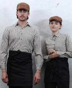 Y-812  엣지 베이지 검스트라이프ㅡㅡㅡ긴팔