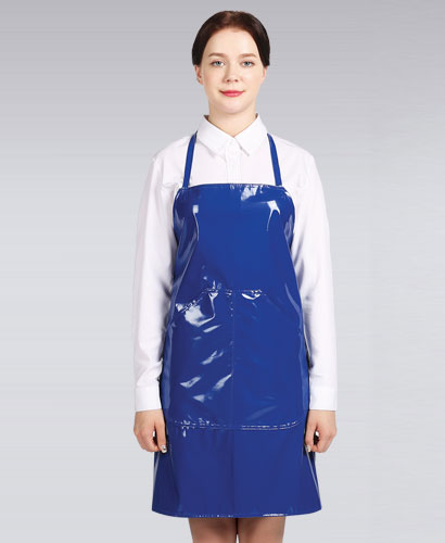 AP-149 청색 단면방수앞치마ㅡㅡㅡㅡ목걸이형