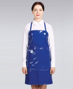 AP-149 청색 단면방수앞치마ㅡㅡㅡㅡ목걸이형