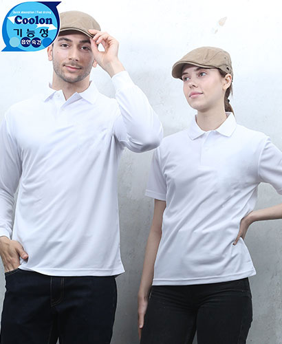 T-19 백색 쿨론베이직 단체복 ㅡㅡㅡㅡ(주머니없음)