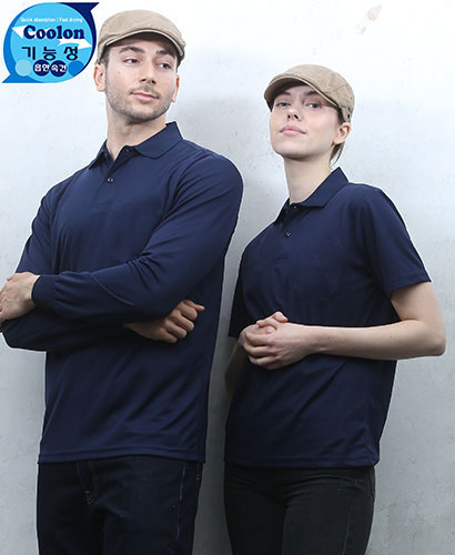 T-19 네이비 쿨론베이직 단체복 ㅡㅡㅡ(주머니 없음)