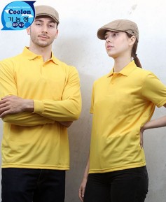 T-19 노랑 쿨론베이직 단체복 ㅡㅡㅡㅡ(주머니 없음)