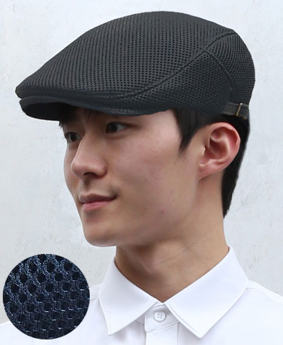 C-505 블랙매쉬 스타일리쉬 헌팅캡