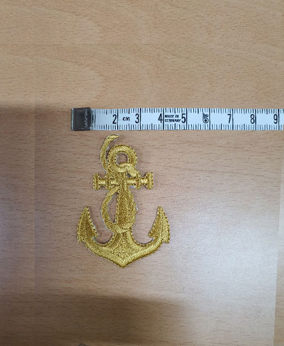 MA-17 금색 닻 팔쪽용