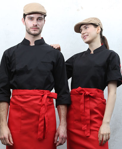 KO-704 유니크 7부 롤업 소매 ㅡㅡㅡㅡ (블랙) (322) (칠부/반팔겸용)