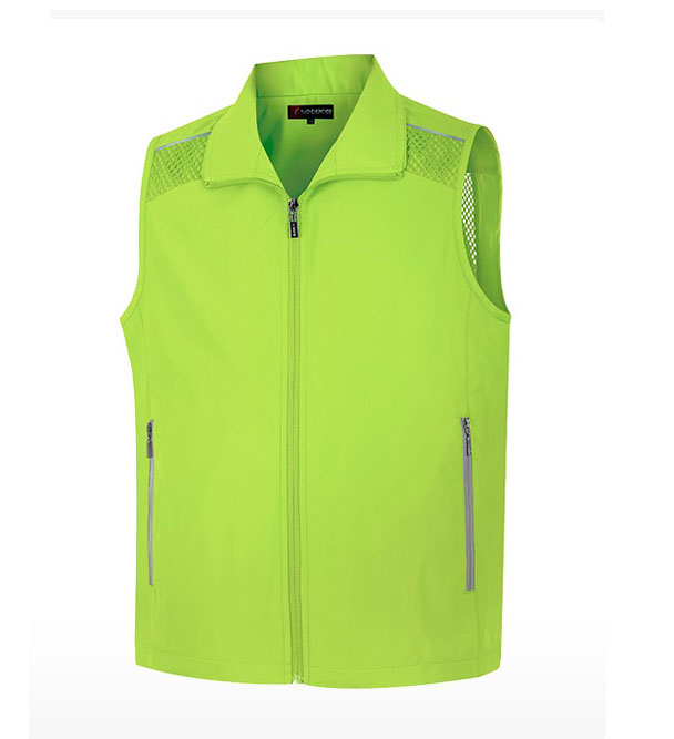 LD-360 라임 뒤 망사조끼