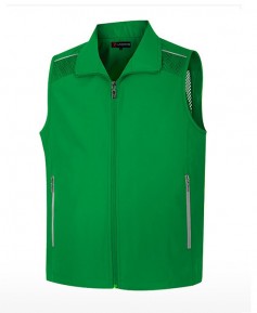 LD-360 그린색 뒤 망사조끼
