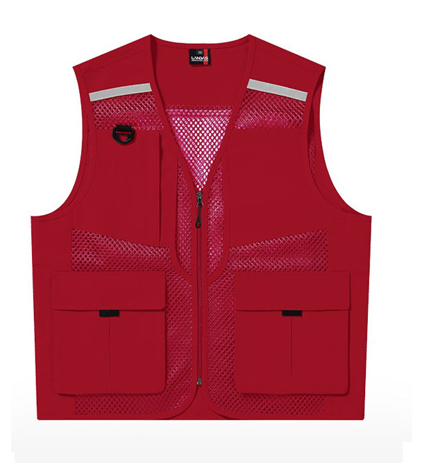 LD-473 레드 반망사조끼